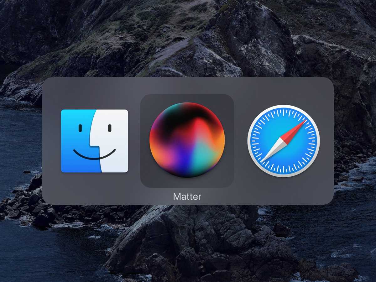 a screenshot of the matter.md app icon